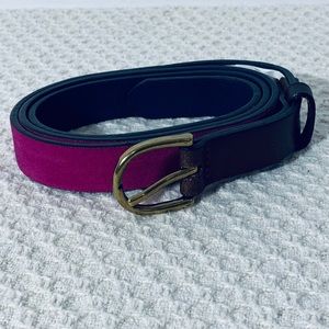 Gap leather belt Pink/Brown Medium